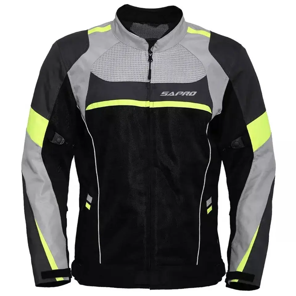 Motorcycle Textile Riding Jacket Super Speed Racing Jacket With Protectors And Windproof Lining Product textile motorbike suit