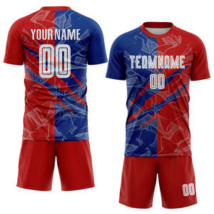 Exportador de uniformes de fútbol Premium, conjuntos de camisetas de fútbol al por mayor, tela transpirable que absorbe la humedad, hecha a mano para equipos de clubes escolares - Product Image 1