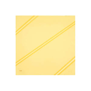 Pañuelo de Satén de Poliéster Amarillo Claro con Puntos para Primavera, Verano y Otoño - Product Image 1