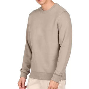 Sweat-shirt pour homme de haute qualité, nouveau design, imprimé personnalisé, streetwear, uni, col rond, grande taille, couleur unie, sweat-shirts pour homme - Product Image 3