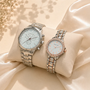 Reloj de pareja a la moda para novio y novia, uso diario - Product Image 4