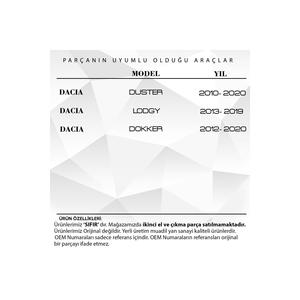 Commutateurs automatiques pour Dacia Duster Lodgy Dokker Solution efficace de broche et de fente de radiateur - Product Image 2