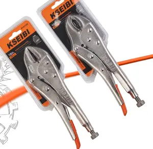 KSEIBI Best Quality Curved Jaw Locking Plier For Grip a Variety of Shapes
