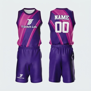 Jersey de Baloncesto de la Mejor Calidad y Alto Rendimiento, Transpirable, Cuello Redondo, Sin Mangas, Uniformes Personalizables, Ropa Deportiva - Product Image 2