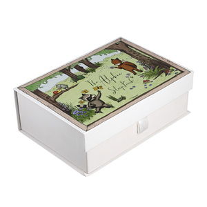 Caja Rígida Magnética de Lujo con Solapa Personalizada, Recubrimiento UV, Laminación Mate, Grabado en Relieve, Embalaje de Regalo Ecológico para Ropa y Calzado - Product Image 4