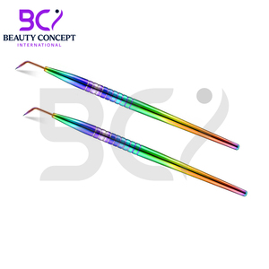 New Arrival 2-Piece Stainless Steel Eyelash Lift Tool Highest Quality OEM Service Cream Lash Lifting Tools From Best Supplier - Product Image 2