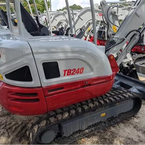 2025 TAKEUCHII TB240 (hasta 12.000 lbs) Miniexcavadoras Maquinaria de ingeniería y construcción a la venta - Product Image 1