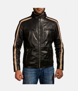 Chaqueta Deportiva Unisex de Piel de Oveja Genuina, Impermeable, Tinte Liso, Moda Primavera-Otoño - Product Image 6