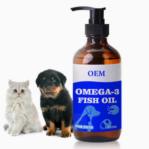 Minyak ikan Salmon peliharaan alami 100% kustom minyak Omega 3 alami murni sistem kekebalan anjing meningkatkan - Product Image 2