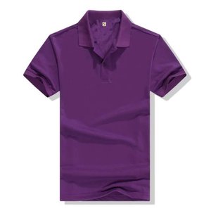 Vente en gros Fabrication Design de mode T-shirt polo vierge respirant en coton Chemises unies douces Chemises polo avec logo personnalisé - Product Image 1