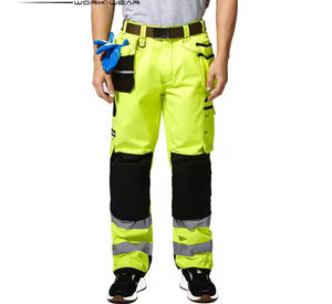 Vêtements de travail de sécurité personnalisés, pantalon de mécanicien, qualité supérieure, pantalon de travail durable, prix bas, fournisseur de pantalons de travail de sécurité industrielle - Product Image 2