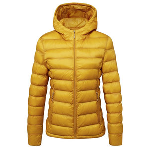 แจ็กเก็ตทรงพองสีดำของผู้ชายสำหรับฤดูหนาวเสื้อกันหนาวแฟชั่นสตรีทเสื้อแจ็คเก็ตขนเป็ดมีฮู้ดมันวาวเสื้อแจ็คเก็ตบอมเบอร์สำหรับผู้ชายโลโก้ตามสั่ง - Product Image 1