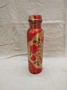 Ayurveda Sipper Pure Copper <b>Water</b> <b>Bottle</b> <b>Gym</b> Copper <b>Water</b> <b>Bottle</b> Handmade Polished Copper <b>Bottle</b> - Product Image 3