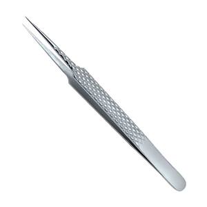 Pince à épiler d'extension de cils en acier inoxydable personnalisée de haute qualité avec isolation des cils de Volume de pointe en fibre pointue en gros - Product Image 4