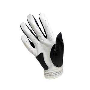 Gants de golf en cuir Cabretta pour hommes et femmes - Légers, extensibles, antidérapants, à doigts entiers, avec sangle de poignet réglable, logo personnalisé - Product Image 4