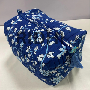 Bolsa de Mano Grande Acolchada Azul de los Dallas Cowboys, Ecológica, Hecha a Mano, Reutilizable, para Cosméticos, Compras y Mercado - Product Image 1