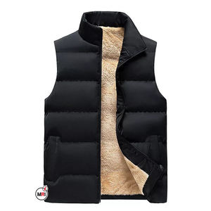 100% Cotton Breathable high quality puffer vest wholesale Customized Ultra-Lightweight <b>Down</b>-<b>Filled</b> Puffer Vest Classic Puffer - Product Image 3