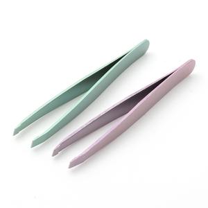 Pince à épiler pour sourcils Super Eyebrow, fabrication personnalisée, pince à épiler professionnelle à pointe inclinée, ensemble de pinces à épiler pour extensions de cils - Product Image 4