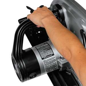 Scie à chaîne électrique manuelle de qualité industrielle et pour le bricolage, 16-5/16 pouces, scie circulaire pour métal et bois avec certificat GS - Product Image 3