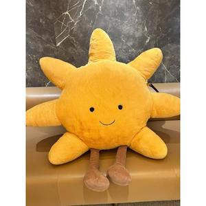 Hot-Selling Super Soft Jelly <b>Cat</b> Pillow High Quality Moon Sun Plush Toy for Kids PP Cotton Filled Birthday Gift for Cushion <b>Sofa</b> - Product Image 4