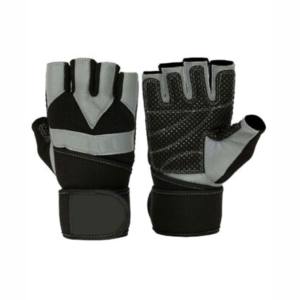 Gants de fitness demi-doigt avec logo personnalisé Gants de gymnastique pour l'entraînement d'haltérophilie en cuir à vendre - Product Image 5