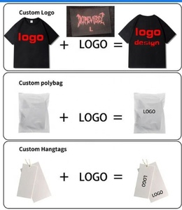 T-shirt vintage délavé à l'acide avec logo personnalisé DTG DTF T-shirt surdimensionné en coton vierge épais pour hommes 100% coton T-shirt pour hommes - Product Image 6