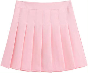 Women Tennis Wear Cotton Tennis <b>Skirt</b> Two Piece Set High Waisted Golf Skorts With <b>Shorts</b> Wear Women's Tennis Sets - Product Image 1