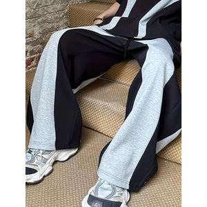 Top Trendy Product Best Quality OEM ODM Service Unisex Oversized Sweat Pants, Comfortable Baggy Fit Fleece Joggers - Product Image 6