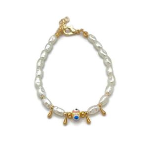 ลูกปัดแฟชั่นสำหรับการออกแบบสร้อยข้อมือดวงตาชั่วร้าย - Product Image 1