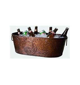 Diseño fantástico Decoración del hogar Vajilla Cubo de vino Tina de vino de metal de alta calidad y enfriadores de vino al mejor precio - Product Image 1