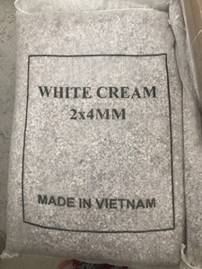 Fournitures directes d'usine du vietnam galets blancs laiteux crème pierre blanche pour sol en aggloméré exposés gravier galets dégoulinés - Product Image 4