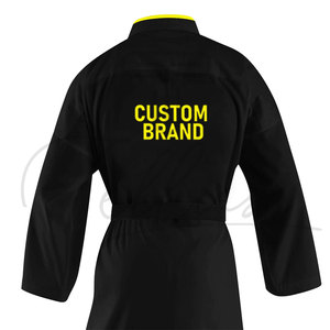 Nuevo Uniforme de Lucha Libre 2026, Conjuntos con Cuello en V, 100% Algodón Elástico, Logotipo Frontal, Ropa de Artes Marciales de Venta Caliente - Product Image 3