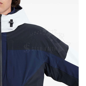 Winter Ready Hooded Front Logo Ski <b>Jacket</b> <b>Waterproof</b> Breathable Eco-Friendly Unisex <b>Warm</b> Lining Snow Outdoor Gear - Product Image 6