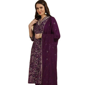2024 haute qualité moderne ethnique indien Kurti/robe pour adultes à la mode coton Design prix de gros pour les filles ou les femmes portent - Product Image 1