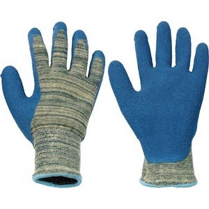 ถุงมือเชื่อมและบัดกรี Honeywell Sharpflex Latex ป้องกันการบาด ขนาด 10 สีเทา/น้ำเงิน EN 388/407 PPE หมวดหมู่ II 10 คู่ - Product Image 1