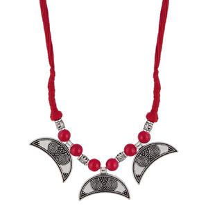 Ensembles de bijoux fins Urthn Collier en fil plaqué or 18 carats et rhodium avec zircon Matériau principal Cuivre 1111314F - Product Image 1