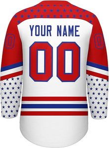 Conjunto de uniforme de hockey sobre hielo ligero cómodo personalizable hombres mujeres equipos juveniles ropa atlética proveedor OEM - Product Image 2