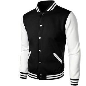 Vente chaude Logo personnalisable Hommes High Street Sports d'hiver Veste de mode avec col montant pour les activités de plein air - Product Image 2