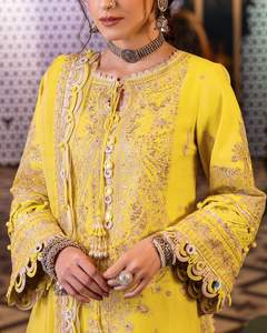 Qualité supérieure décontracté pakistanais indien femmes robes nouveautés 2024 Salwar kameez pelouse robes ODM 40014 - Product Image 5