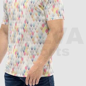 Valva Sports T-shirts à sublimation grande taille pour hommes 100% coton vêtements de sport à vendre - Product Image 2
