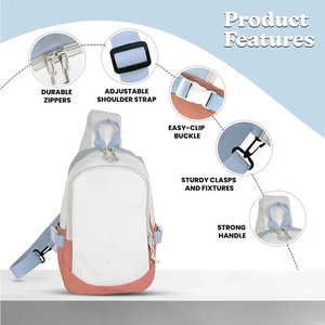 Bolso Bandolera TRILACE INTERNATIONAL Resistente de 340g con Estampado en Relieve, Cierres Seguros, Resistente al Agua, Ideal para Viajes - Product Image 5