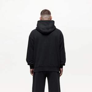 Cómoda Sudadera con capucha de gran tamaño lavada vintage con tela suave perfecta para ropa informal y estilo callejero - Product Image 2