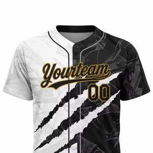 Camiseta Deportiva de Béisbol Estadounidense Unisex Captens LLC - Uniforme de Equipo Estampado por Sublimación con Nombre y Número del Jugador Modelo MR-056 - Product Image 1