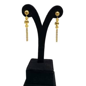 Elegante Nouvelle Collection 24KT Conjunto de collar largo chapado en oro Colección de joyería fina - Product Image 5