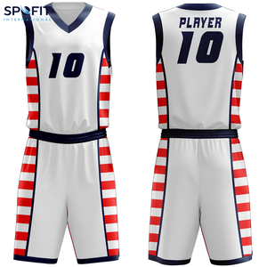 Uniformes de Baloncesto de Nuevo Diseño, Ropa de Baloncesto de Venta Caliente, Uniforme de Equipo Sublimado de Secado Rápido para Niños - Product Image 1