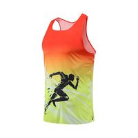 Gilet de course personnalisé pour homme, léger, débardeur de marathon, séchage rapide