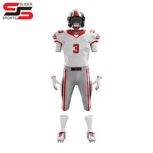 Uniforme de fútbol americano hecho a medida de alta calidad, el mejor jersey de fútbol americano transpirable de secado rápido de poliéster 100% para hombres - Product Image 5