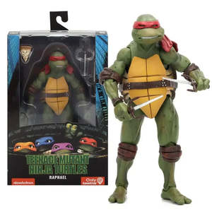 Juego de Figuras de Acción de Tortuga Ninja de Plástico en Estado Nuevo, Juguete para Colección de Niños, Decoración, Promoción con <span class=keywords><strong>Personajes</strong></span> ODM - Product Image 2