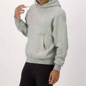 Sudadera con Capucha de Felpa Gruesa de Alta Calidad, 360 Gramos, Mezcla de Algodón, Talla Grande, Transpirable, para Hombre, Forrada para Invierno - Product Image 2