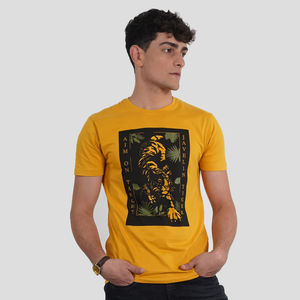 Vente en gros et au détail, offre spéciale, qualité haut de gamme, t-shirts compacts à manches courtes en coton imprimé pour hommes - Product Image 1